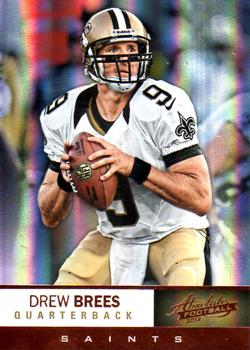2012 Panini Absolute #63 Drew Brees Front