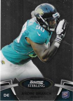2012 Bowman Sterling #92 Andre Branch Front