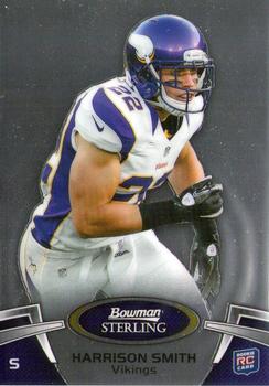 2012 Bowman Sterling #77 Harrison Smith Front