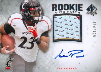 2012 SP Authentic #276 Isaiah Pead Front