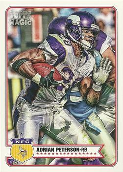2012 Topps Magic #80 Adrian Peterson Front
