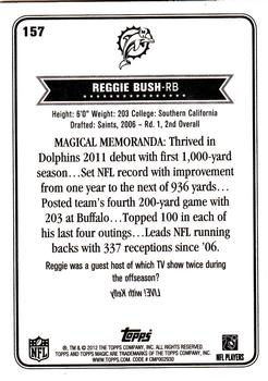 2012 Topps Magic #157 Reggie Bush Back