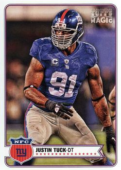 2012 Topps Magic #193 Justin Tuck Front