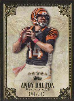 2012 Topps Five Star #102 Andy Dalton Front