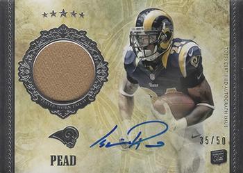2012 Topps Five Star #162 Isaiah Pead Front