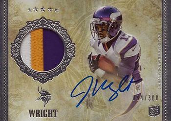 2012 Topps Five Star #185 Jarius Wright Front