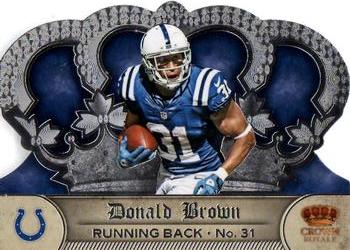 2012 Panini Crown Royale #31 Donald Brown Front