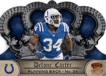 2012 Panini Crown Royale #32 Delone Carter Front