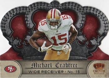2012 Panini Crown Royale #122 Michael Crabtree Front