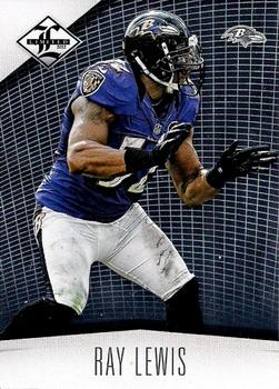 2012 Panini Limited #11 Ray Lewis Front