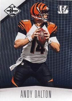 2012 Panini Limited #23 Andy Dalton Front