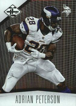 2012 Panini Limited #55 Adrian Peterson Front