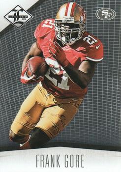 2012 Panini Limited #84 Frank Gore Front