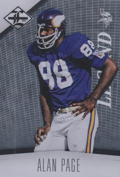 2012 Panini Limited #128 Alan Page Front