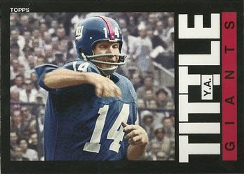 2013 Topps Archives #65 Y.A. Tittle Front