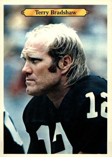 1980 Topps Super #15 Terry Bradshaw Front