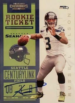 2012 Panini Contenders #225 Russell Wilson Front