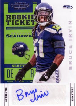 2012 Panini Contenders #110 Bruce Irvin Front