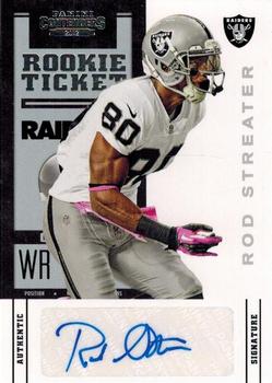 2012 Panini Contenders #140 Rod Streater Front
