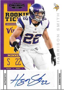 2012 Panini Contenders #141 Harrison Smith Front