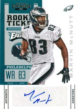 2012 Panini Contenders #164 Marvin McNutt Front