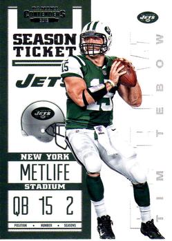 2012 Panini Contenders #68 Tim Tebow Front