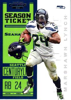 2012 Panini Contenders #87 Marshawn Lynch Front