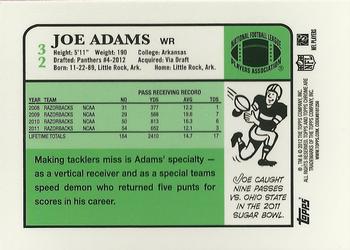 2012 Topps Chrome - 1984 #32 Joe Adams Back