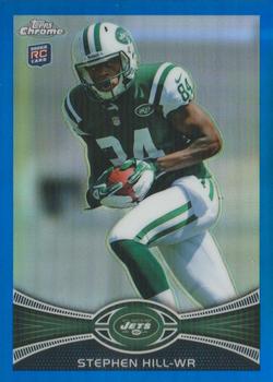 2012 Topps Chrome - Blue Refractors #175 Stephen Hill Front