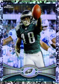 2012 Topps Chrome - Camo Refractors #59 Jeremy Maclin Front
