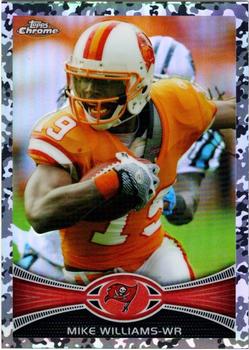 2012 Topps Chrome - Camo Refractors #84 Mike Williams Front