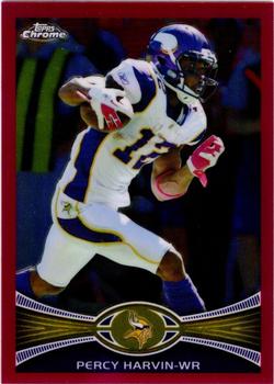 2012 Topps Chrome - Pink Refractors #6 Percy Harvin Front