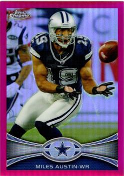 2012 Topps Chrome - Pink Refractors #14 Miles Austin Front