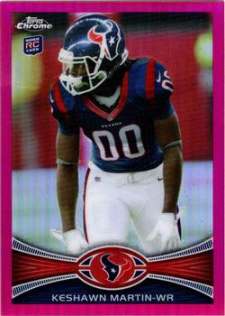 2012 Topps Chrome - Pink Refractors #16 Keshawn Martin Front