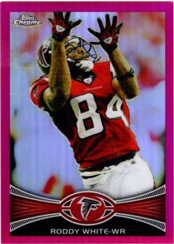 2012 Topps Chrome - Pink Refractors #25 Roddy White Front