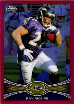 2012 Topps Chrome - Pink Refractors #51 Ray Rice Front