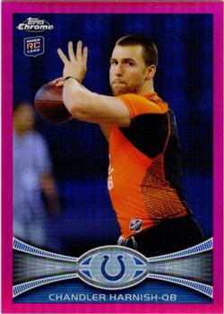 2012 Topps Chrome - Pink Refractors #56 Chandler Harnish Front