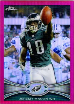 2012 Topps Chrome - Pink Refractors #59 Jeremy Maclin Front