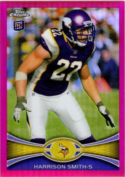 2012 Topps Chrome - Pink Refractors #77 Harrison Smith Front