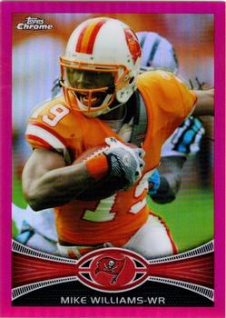 2012 Topps Chrome - Pink Refractors #84 Mike Williams Front