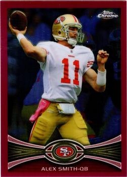 2012 Topps Chrome - Pink Refractors #88 Alex Smith Front