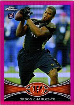 2012 Topps Chrome - Pink Refractors #89 Orson Charles Front