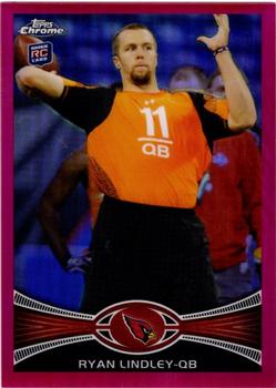 2012 Topps Chrome - Pink Refractors #105 Ryan Lindley Front
