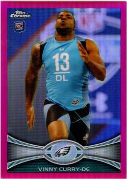 2012 Topps Chrome - Pink Refractors #131 Vinny Curry Front