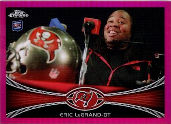 2012 Topps Chrome - Pink Refractors #172 Eric LeGrand Front