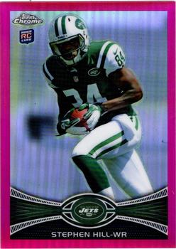 2012 Topps Chrome - Pink Refractors #175 Stephen Hill Front