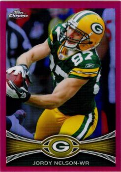2012 Topps Chrome - Pink Refractors #179 Jordy Nelson Front