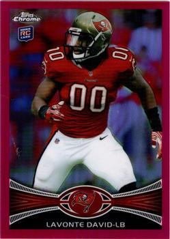 2012 Topps Chrome - Pink Refractors #198 Lavonte David Front