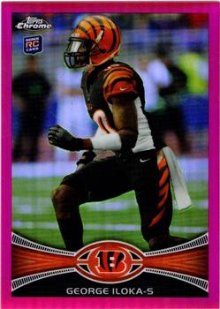2012 Topps Chrome - Pink Refractors #205 George Iloka Front