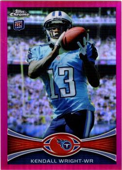 2012 Topps Chrome - Pink Refractors #212 Kendall Wright Front